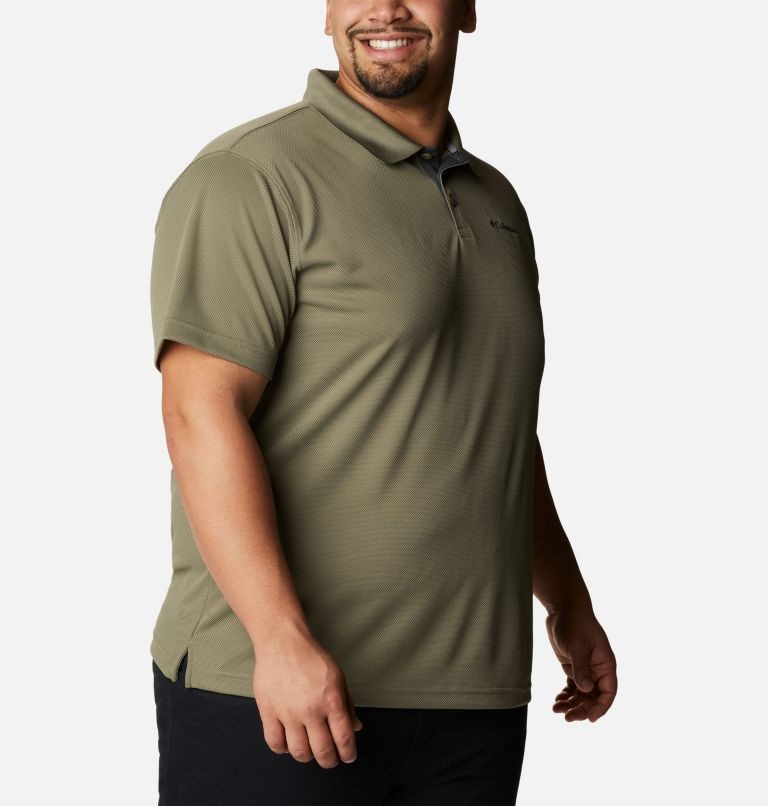 Tricouri Polo Columbia Utilizer Barbati Masline Verzi | Plus Size MVSM198Z0